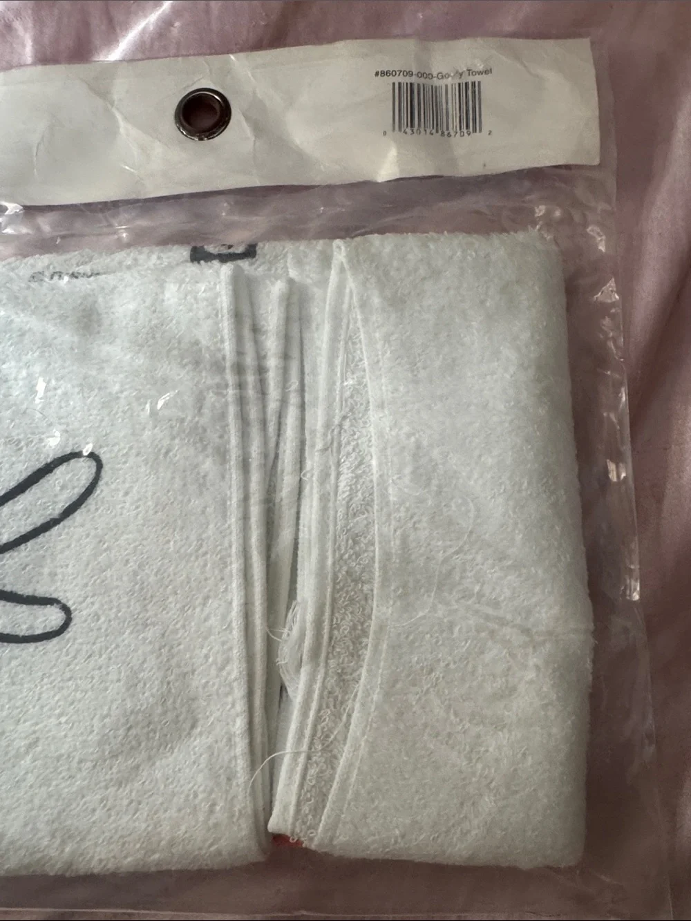 VTG Disney Brunswick Goofy Bowling Towel New Sealed Deadstock Rare